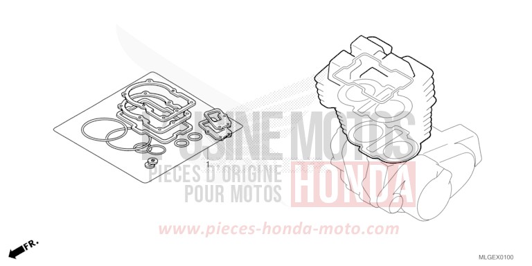 DICHTUNG SATZ A von Africa Twin DCT GRAND PRIX RED (R380B) von 2023